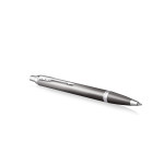 Parker IM Ritual Ballpoint Pen - Grey Chrome Trim - Picture 1